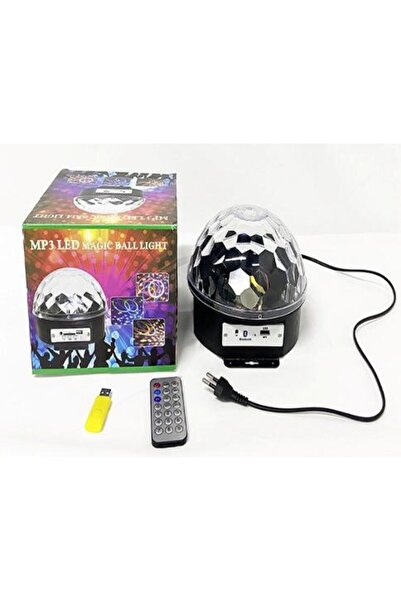 naniland.ro Disco Led Magic Ball Light Projector με τηλεχειριστήριο και ηχείο