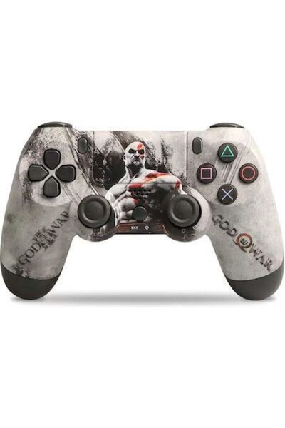 OEM Doubleshock Ασύρματο Gamepad για PS4 God Of War Γκρι