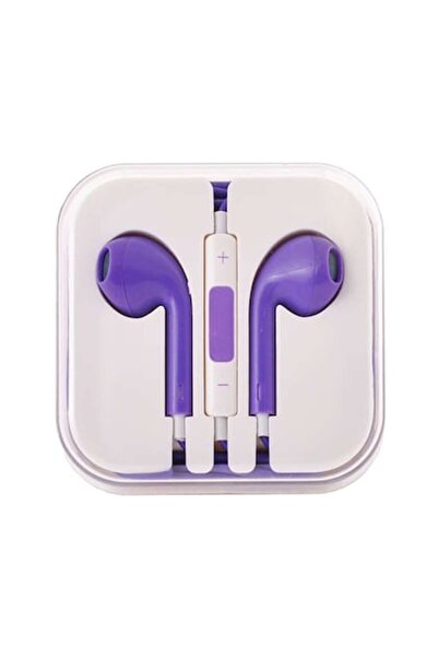 OEM Earpods Ακουστικά Handsfree D5 Κινητού Μωβ Hf Purple