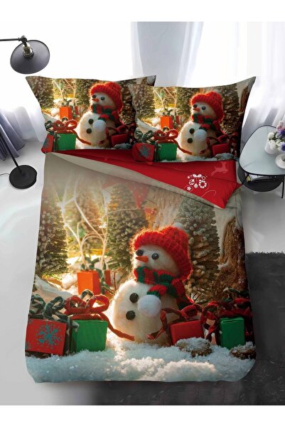 CHIRASO Christmas Bedding Set, Premium Finet, Single, 4 Pcs, Sheet 160x220, S...