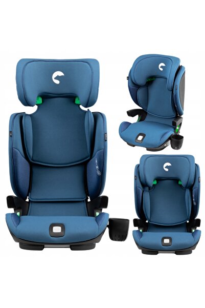 Kidnort Scaun auto ISOFIX, înălțime 100-150 cm (15-36 kg), NATT Albastru