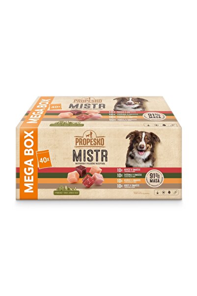 Propesko Pliculeț Mistr IRR pentru câini în sos 40 x 85 g