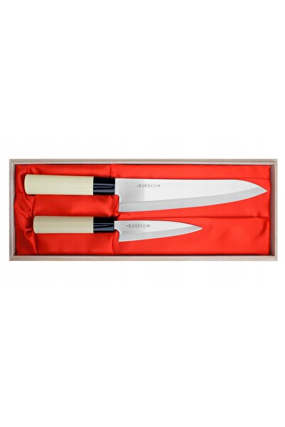 Satake SET CUȚITE Megumi 2 bucăți: bucătar 21 cm și universal 12 cm