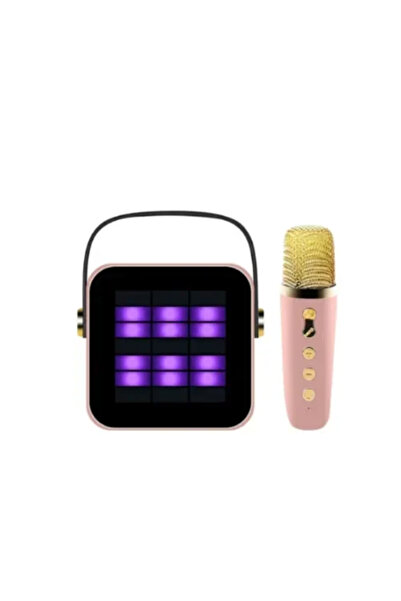 OEM Σύστημα Karaoke με Ασύρματo Μικρόφωνo ZX-01 Ροζ