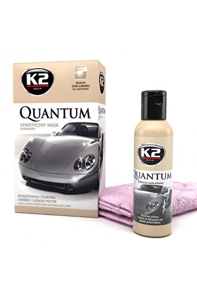 K2 Ceară protectoare sintetică Quantum + Microfibră