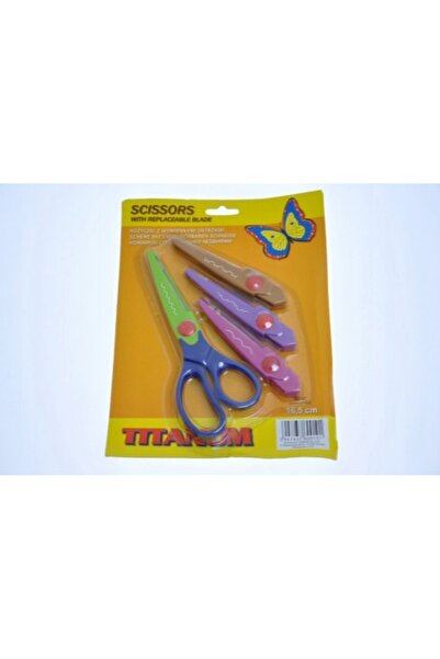 Titanum ND39_211905 CLEȘTE DE TĂIȚIAT DIN PLASTIC CU 165 DE GĂURI ȘI 3 LAME