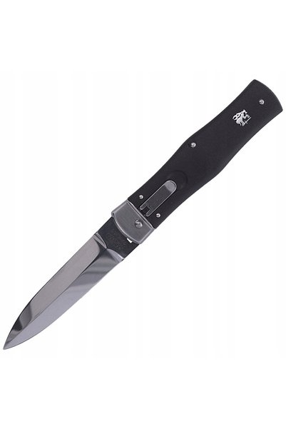 Mikov Predator 241-NH-1/N Negru - cuțit cu arc, tradiție cehă