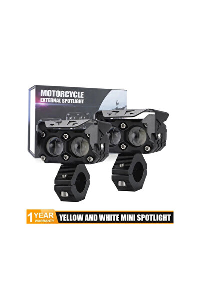 OEM Διπλοί προβολείς μοτοσικλέτας LED Hi/Lo 12V 4500LM 40w Σετ πάνω και κάτω ...