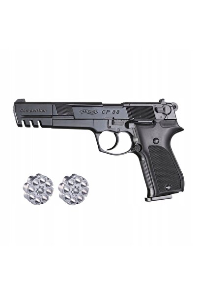 Umarex Pistol cu aer comprimat Walther CP88 Competition 4.5 mm CO2 12g diabolo