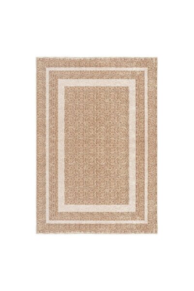 Beauty Home Χαλί Tropic Art 9138 133x190 Μπεζ, Λευκό