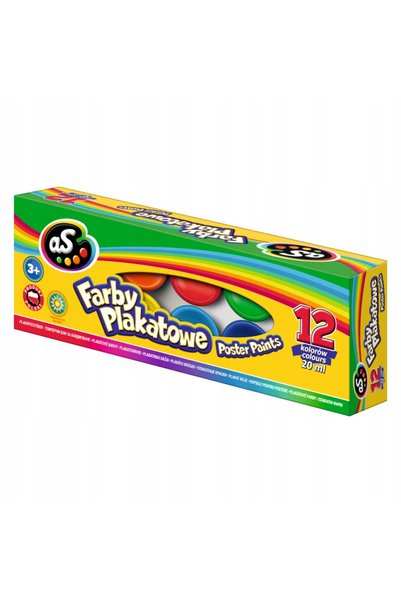 Astra ND39_441159 PLACĂ FARBY 12KOL 20ML AST/AS 30121900
