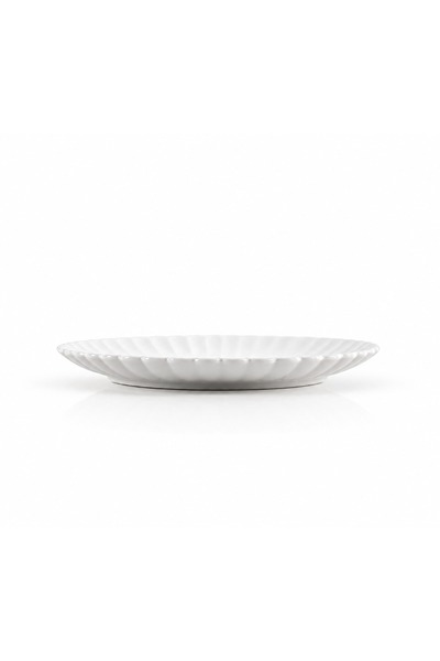 CAVO Kavu Porcelain 4-Piece Dinner Plate Set 25.7 cm - White