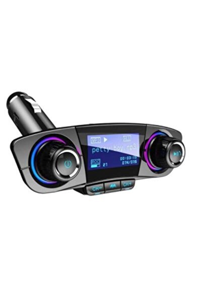 SimpluAcasa Bluetooth Car FM Modulator με οθόνη LCD, hands-free και γρήγορο φ...