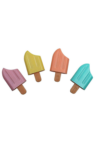 The Littlies Σετ Φωτιστικών Μαρκαδόρων  "Ice Cream " 4 Παστέλ Χρώματα