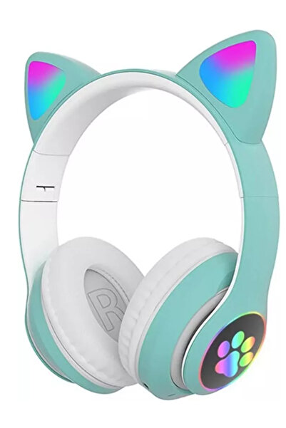 OEM Cat STN-28 Ασύρματα Bluetooth Ακουστικά Πράσινα
