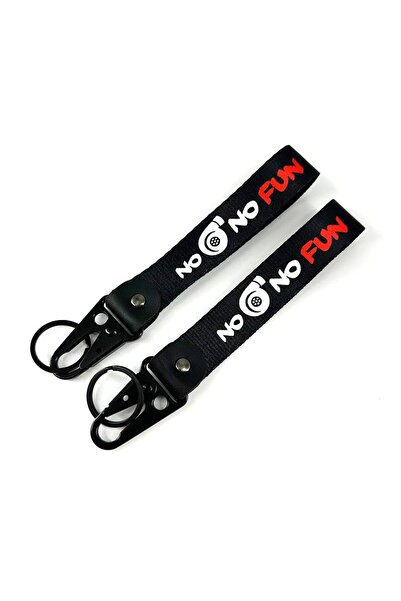Generic Brand Breloc NO SMOKE NO FUN, din material textil, extrem de rezisten...