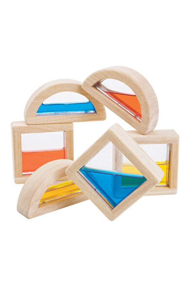 PLANTOYS Water Blocks — Wooden Building Toy
