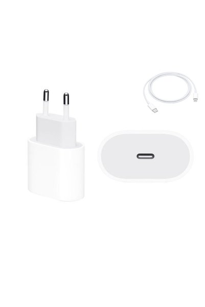 REDz Accessories Φορτιστής + Καλώδιο, Γρήγορη φόρτιση, Συμβατό με iPhone, Typ...