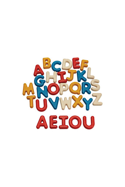 PLANTOYS Upper Case Alphabet — Wooden Learning Toy