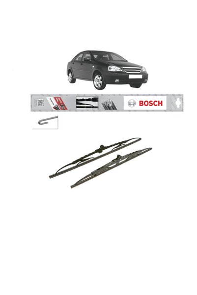 Bosch Set of 2 wipers CHEVROLET LACETTI Saloon (J200) from 2003-2005, Classic...