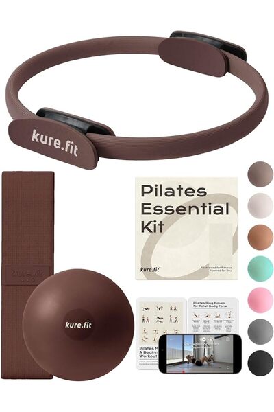 GENERAL Home Pilates Essentials Kit for Women مجموعة بيلاتس | Pilates Ring, M...