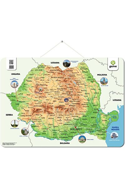 Editura Gama Hartă a Republicii Române, - Editura Gama
