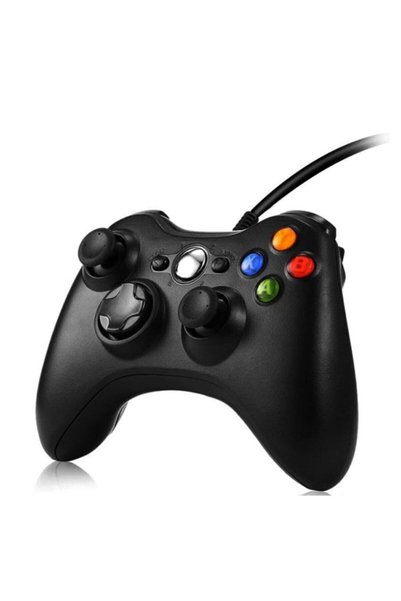 OEM Ενσύρματο Joystick Xbox 360 (Συμβατό με υπολογιστή και Xbox 360) - Μαύρο