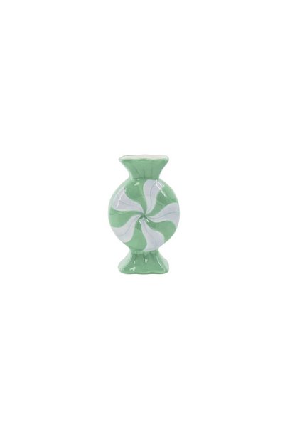 Beauty Home Βάζο  "Candy " - Λιλά/Μέντα 12x6.5x20εκ.
