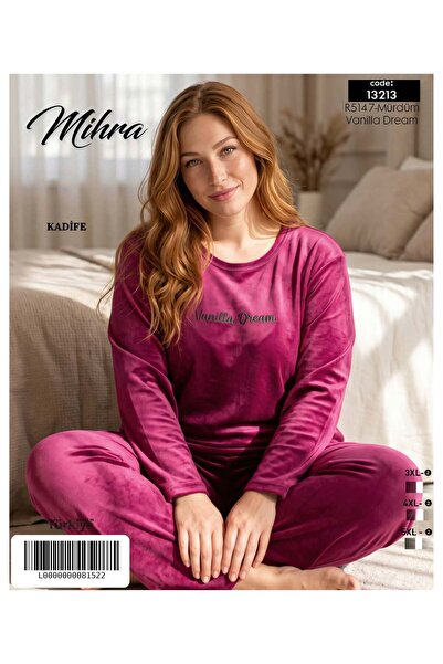 Mihra Velvet Battal Pajama Set