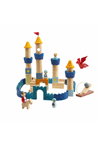 PLANTOYS Castle Blocks - Orchard — Wooden Building Toy