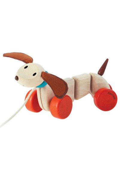 PLANTOYS Happy Puppy — Wooden Toddler Toy