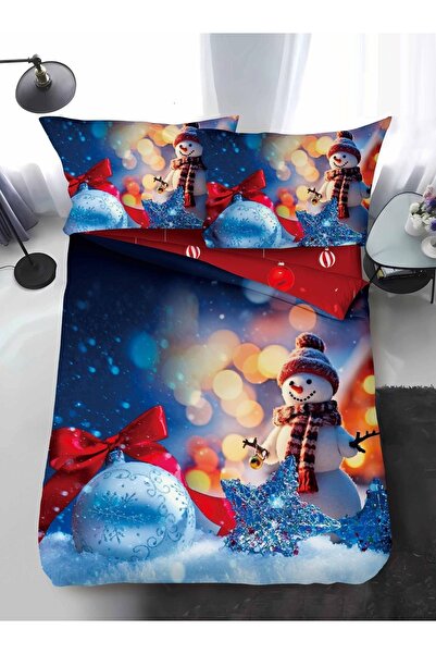 CHIRASO Christmas Bedding Set, Premium Finet, Single, 4 Pcs, Sheet 160x220, S...