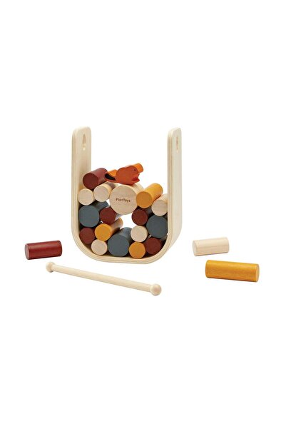 PLANTOYS Beaver Tumble — Wooden Skill Game