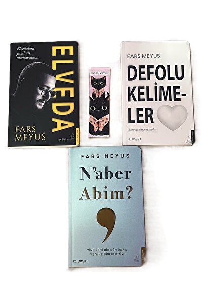 Destek Yayınları Naber Abim?/Elveda/De-folu Kelimeler Fars Meyus 3 Kitap Set