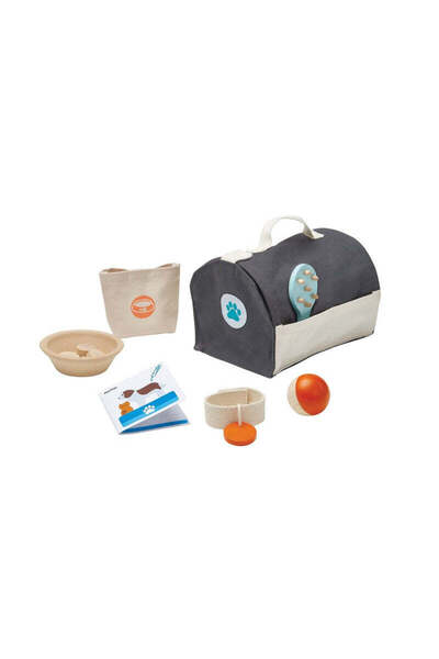 PLANTOYS Pet Care Set — Wooden Pretend Play Set