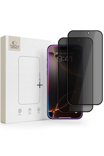 Tech-Protect Folie de protecție din sticlă securizată cu funcție de confidenț...