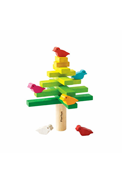 PLANTOYS Balancing Tree — Wooden Skill Game