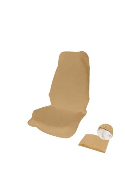 GEARELEC Fabric Seat Cover Beige/تلبيسة مراتب امامية قماش بيج