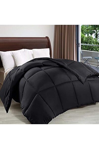 Generic Comforter Duvet Insert - All Season Quilted Comforter Box Stitched Do...
