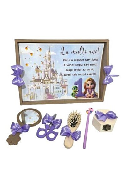 OEM Set de tăvițe pentru tuns/îngrijirea părului, 6 piese, personalizat prințesă