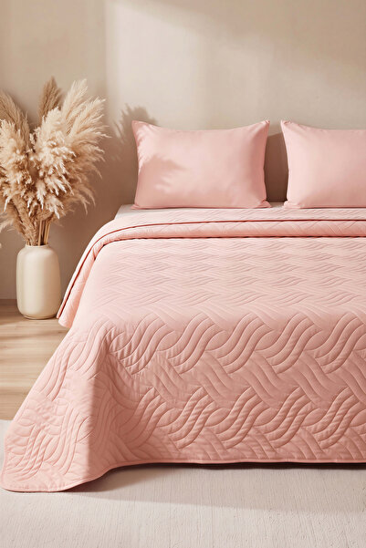 Rivaİstanbul Somon Nova Double-Sided Double Quilted Pique & Bedspread 200X220 cm
