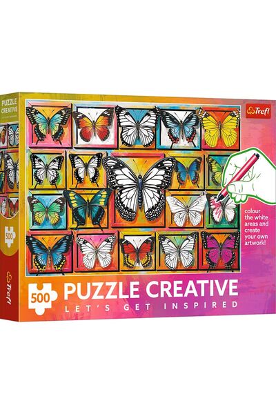 Trefl Puzzle 500 Creative Butterfly Collection