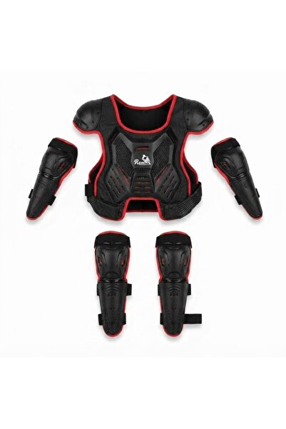 TM Motorcycle Parts Set Armura Protectie Ajustabila Copii si Tineri Vesta Cot...