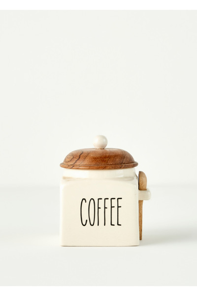 Bella Maison Hygge 3'lü Seramik Kavanoz Seti Krem (800 cc)