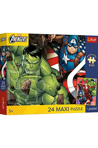Trefl Puzzle Maxi Premium Plus Kids Heroes of the Fairies Puzzle με αφίσα 24