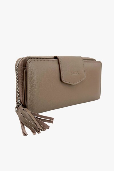 SOSELA 56-2001 Women's Mink Wallet