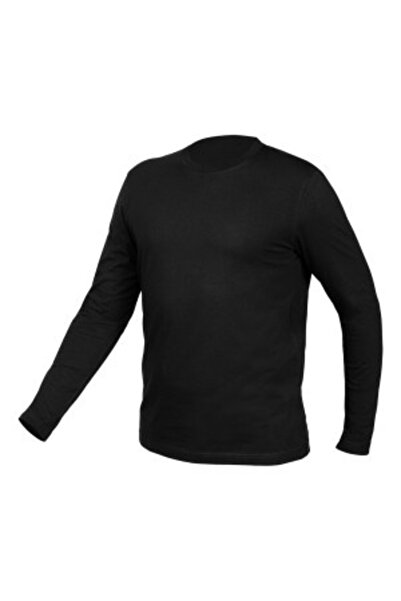 NEO Tools Tricou cu mânecă lungă, negru, mărimea XXXL