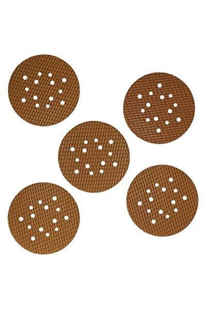 dedra Set de 5 discuri abrazive, anti-înfundare, 225mm, cu prindere velcro, g...