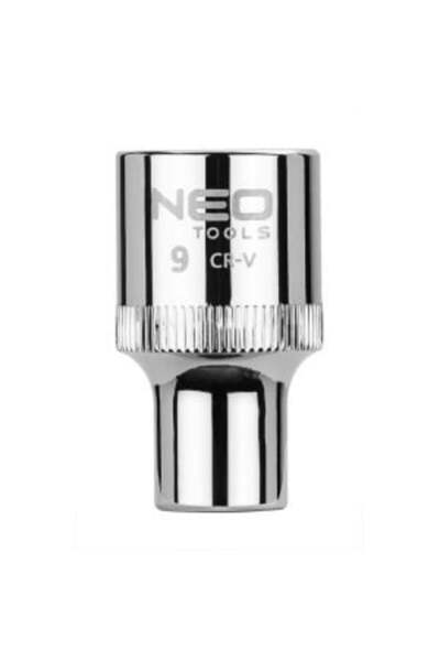 NEO Tools Cheie tubulară hexagonală / cap hexagonal, 1/2 ", 9 mm