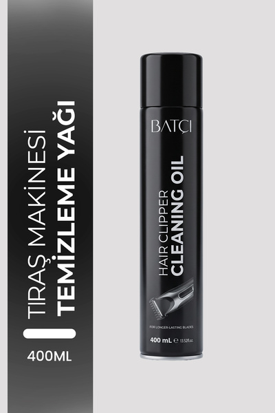 Batçı Tıraş Makinesi Temizleme Yağı 400 ML
